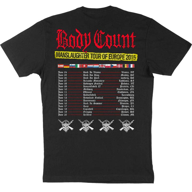 BODY COUNT Spectacular T-Shirt, Manslaughter