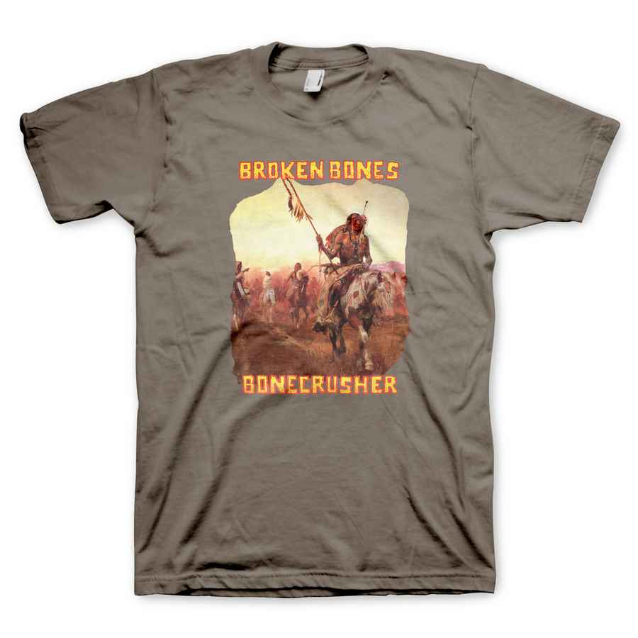 BROKEN BONES Powerful T-Shirt, Bonecrusher