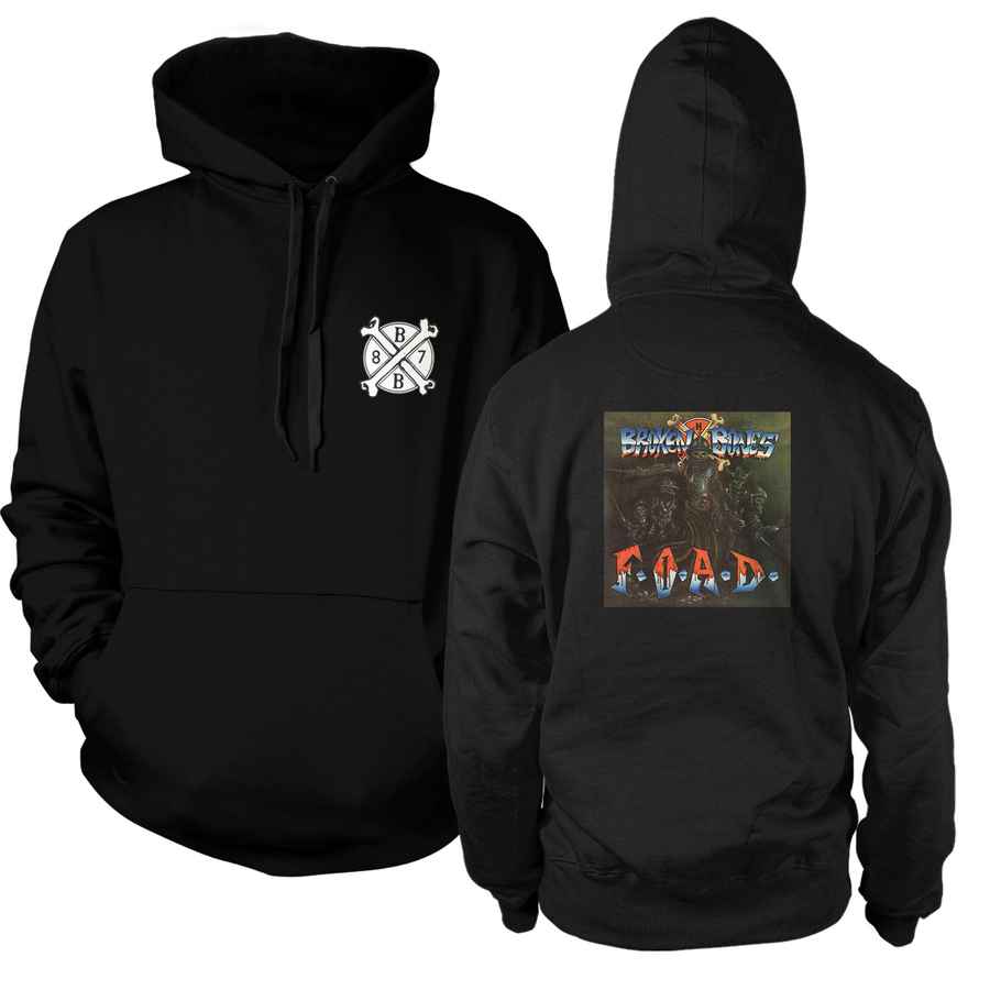 BROKEN BONES Powerful Hoodie, Foad