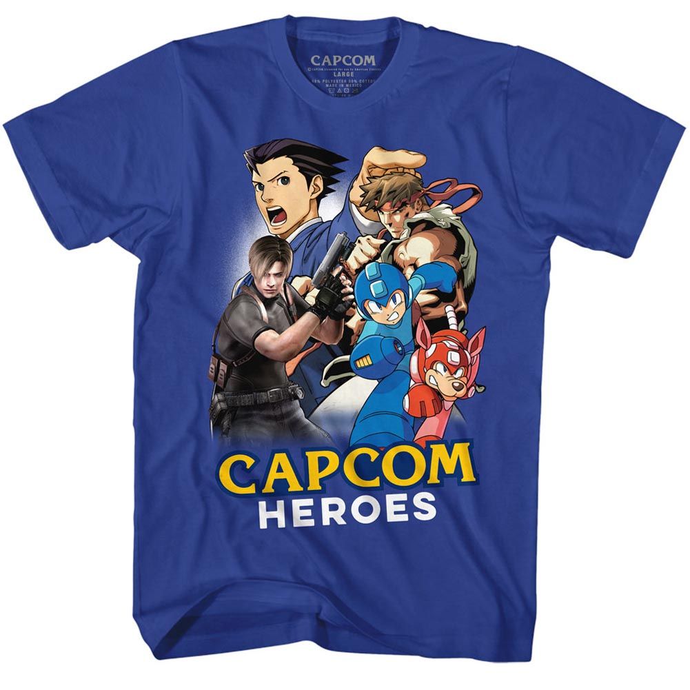 CAPCOM Brave T-Shirt, Cartoonmash