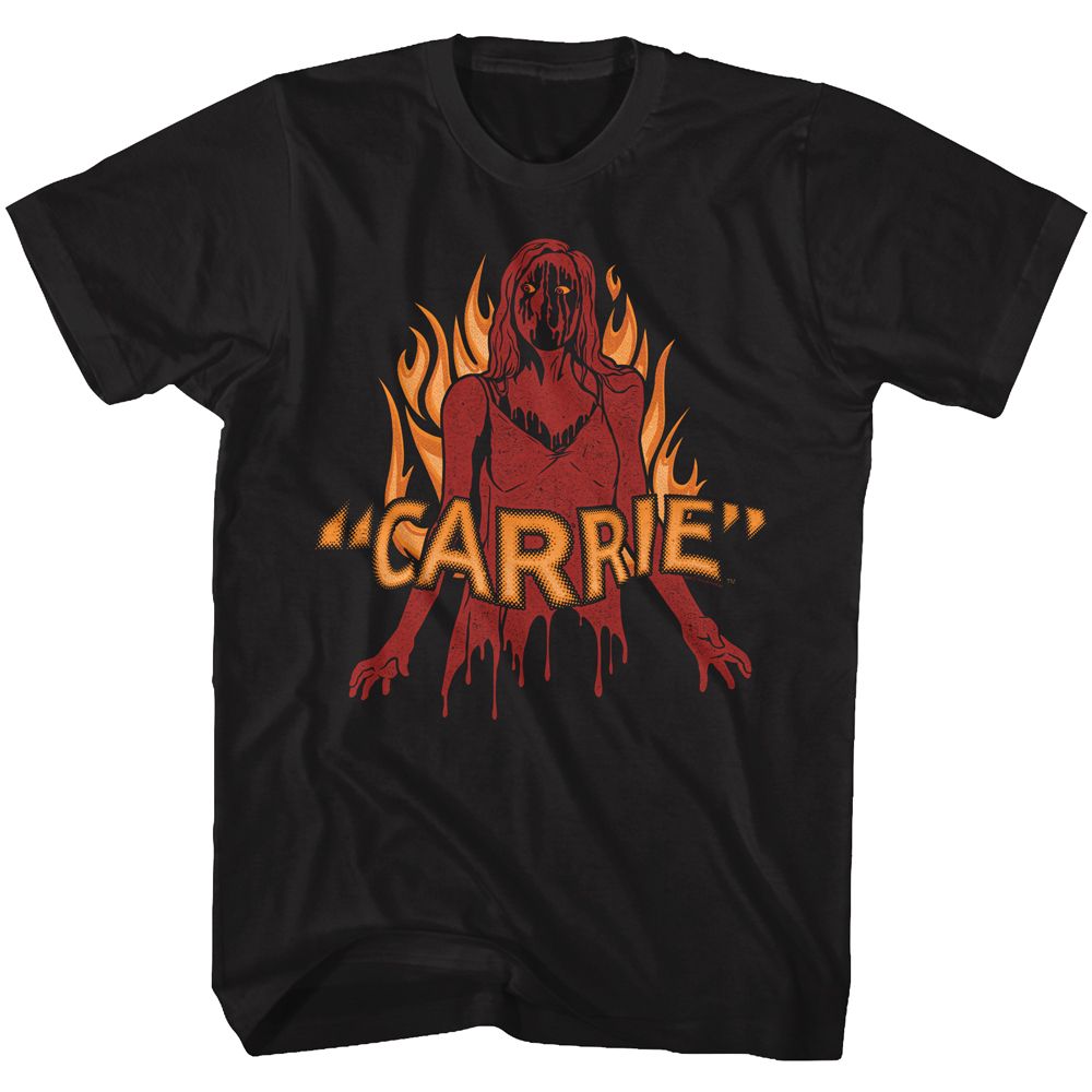 CARRIE Terrific T-Shirt, Blood &amp; Fire