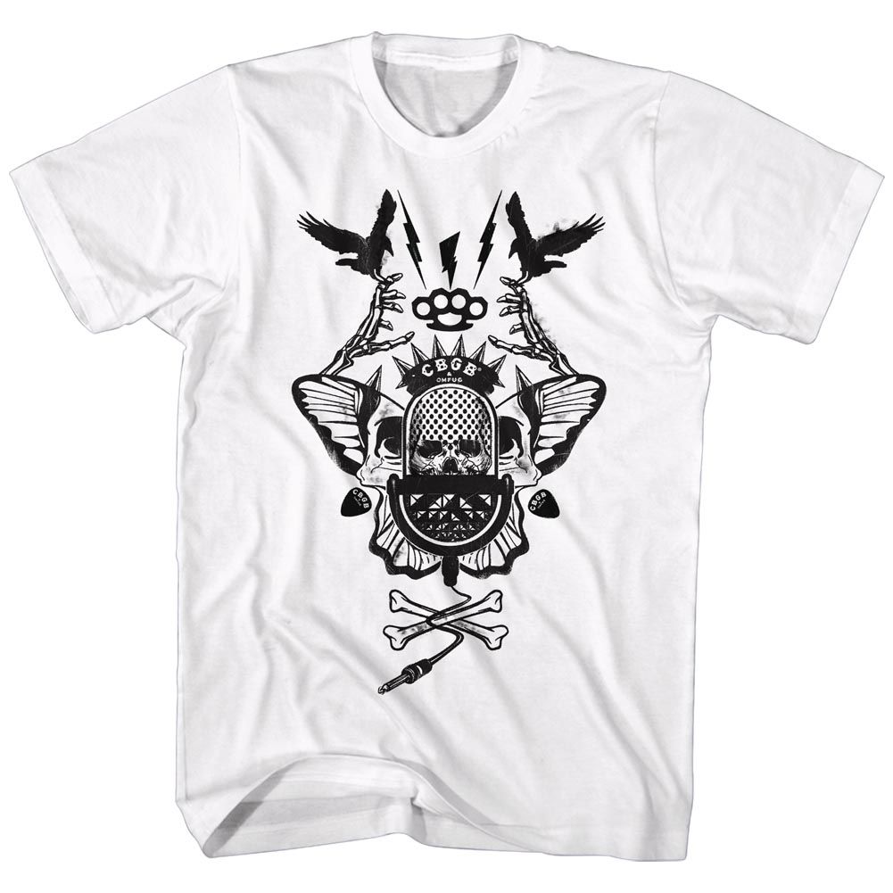 CBGB Eye-Catching T-Shirt, Crossbones