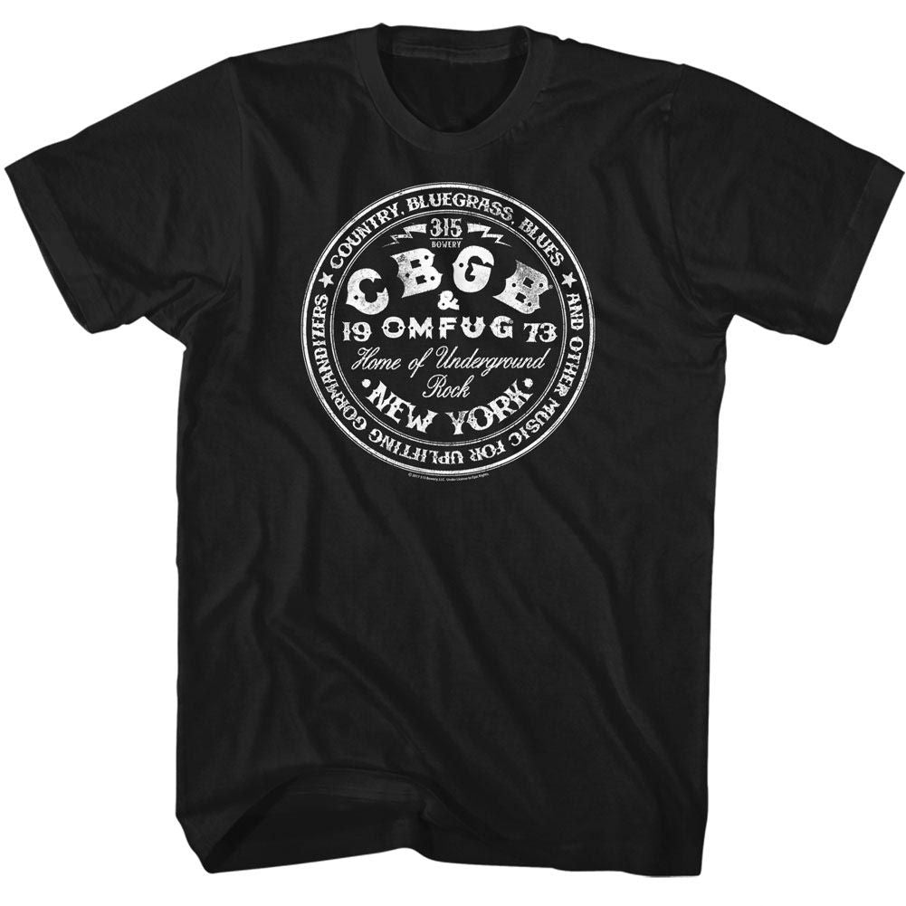 CBGB Eye-Catching T-Shirt, Circle