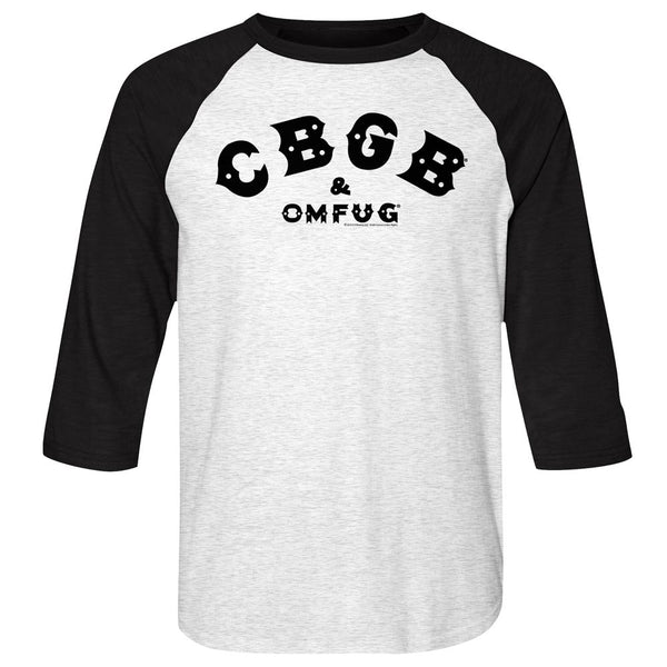 CBGB Eye-Catching Raglan, Logo