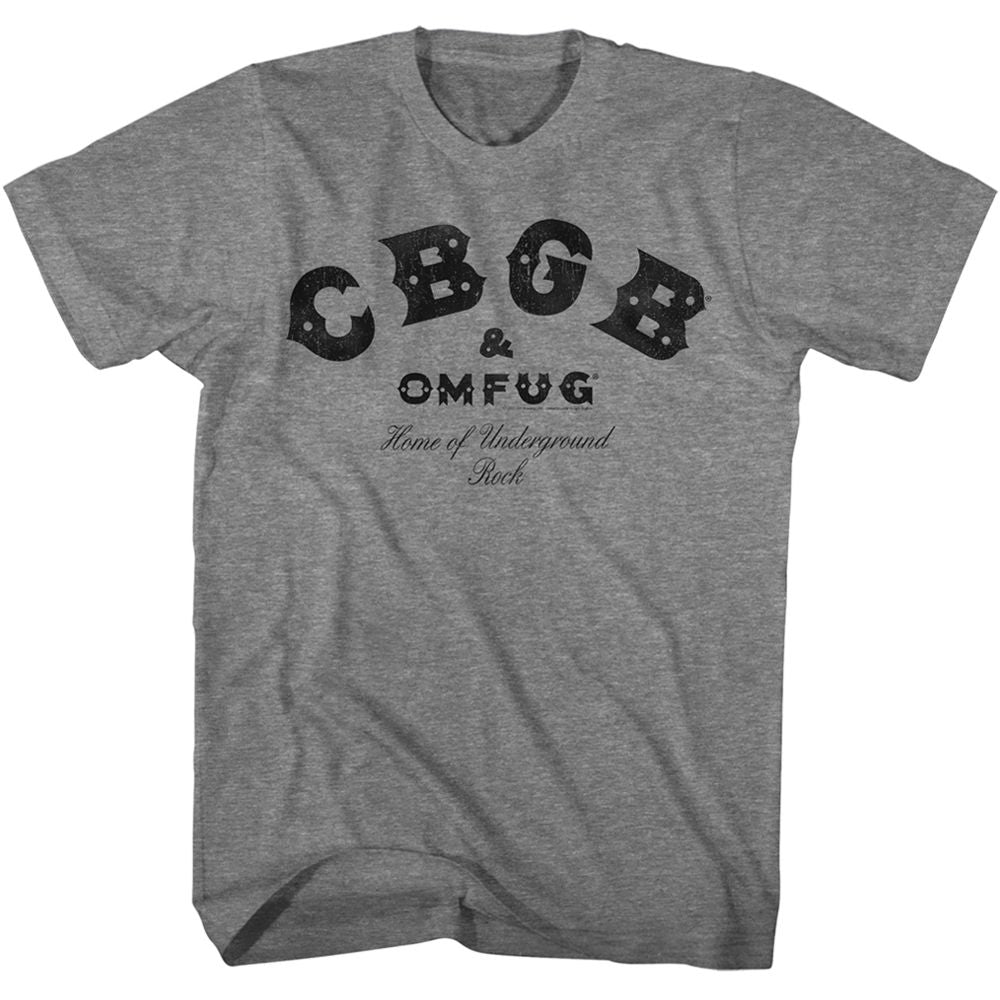 CBGB Eye-Catching T-Shirt, Logo Revisited