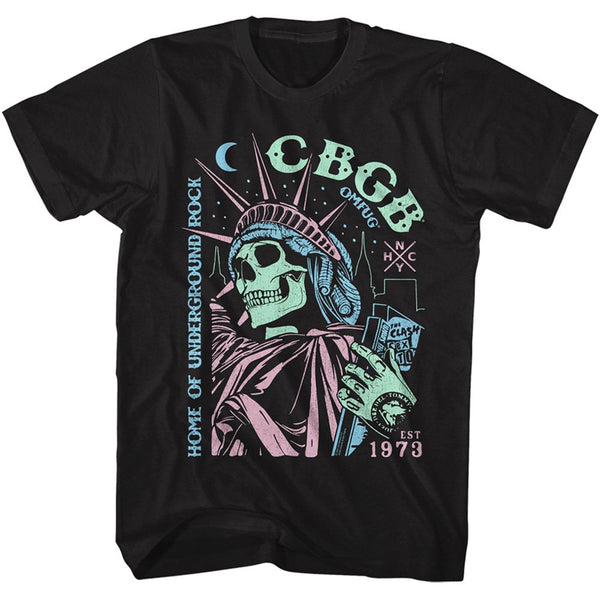 CBGB Eye-Catching T-Shirt, Night Life