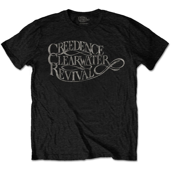 CREEDENCE CLEARWATER REVIVAL Attractive T-Shirt, Vintage Logo