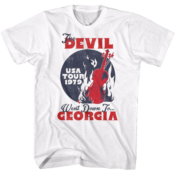 CHARLIE DANIELS BAND Eye-Catching T-Shirt, Devil Went Down to Georgia