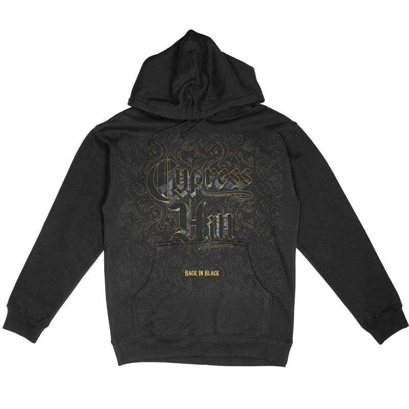 Premium CYPRESS HILL Hoodie, Back in Black