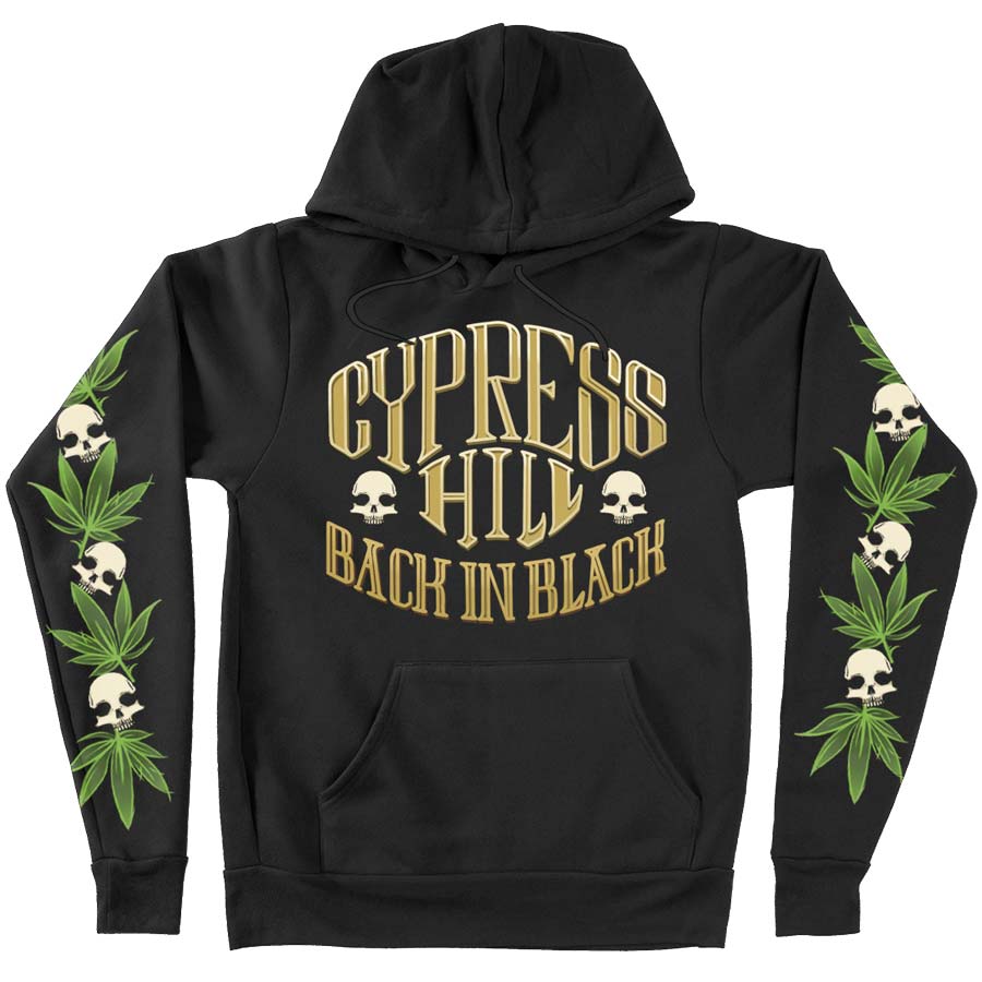 Premium CYPRESS HILL Hoodie, Back in Black Tour