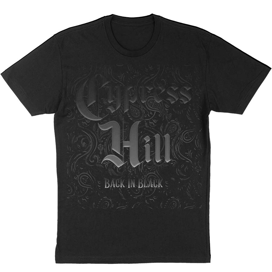 CYPRESS HILL Spectacular T-Shirt, Back in Black Album