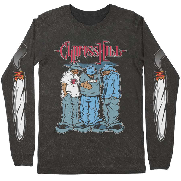 CYPRESS HILL Long Sleeve T-Shirt, Back in Black Tour 2022