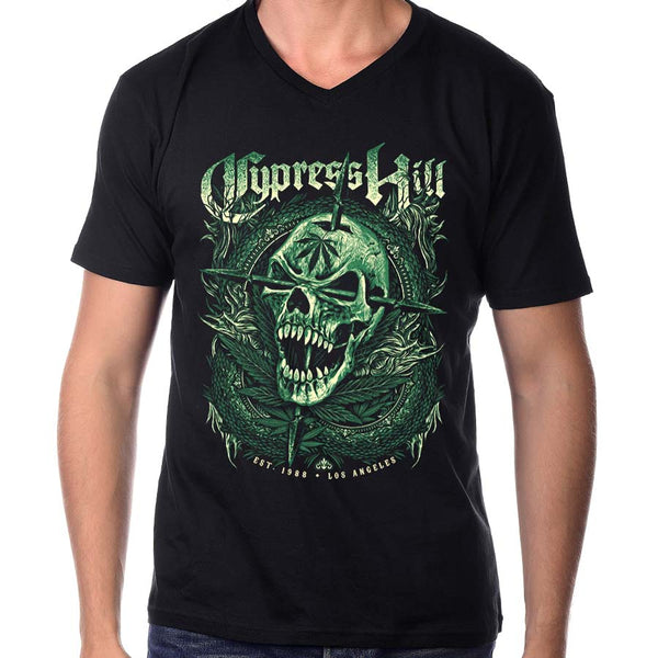 CYPRESS HILL Spectacular T-Shirt, Est 1988 Skull