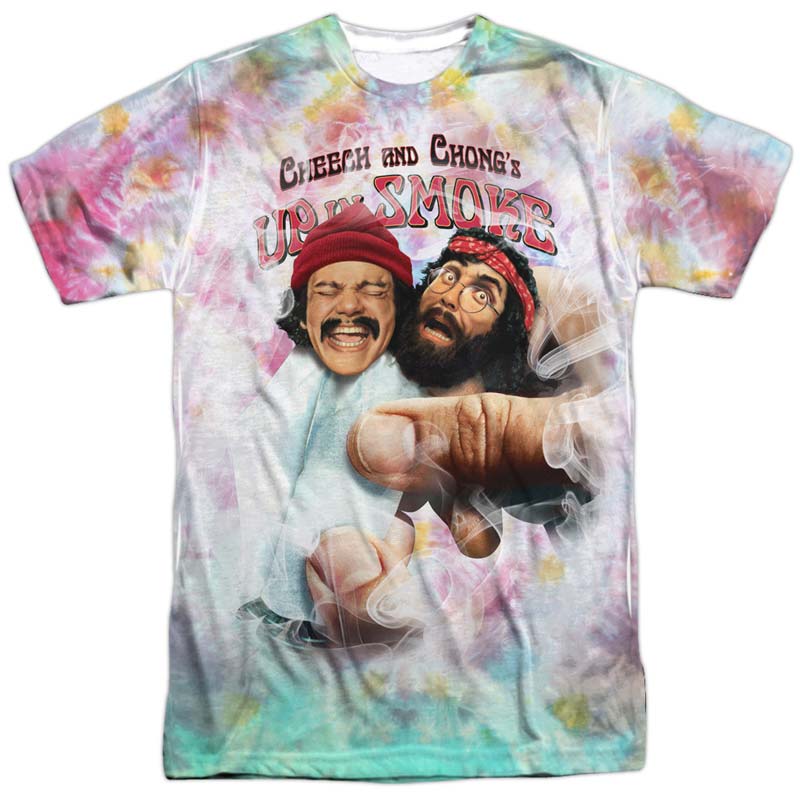 CHEECH &amp; CHONG Famous T-Shirt, Fried Tie Dyed