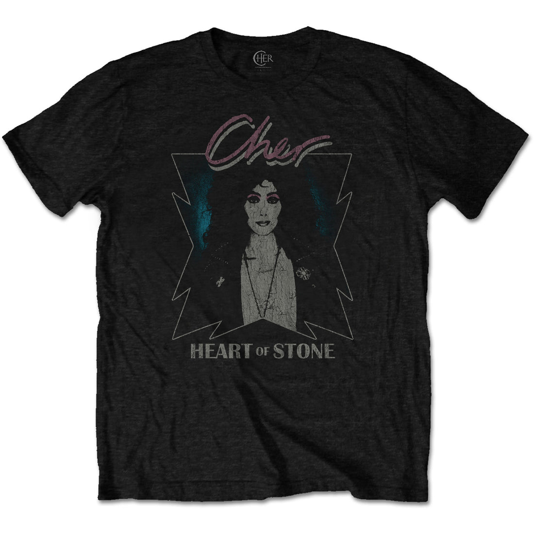 CHER Attractive T-Shirt, Heart Of Stone