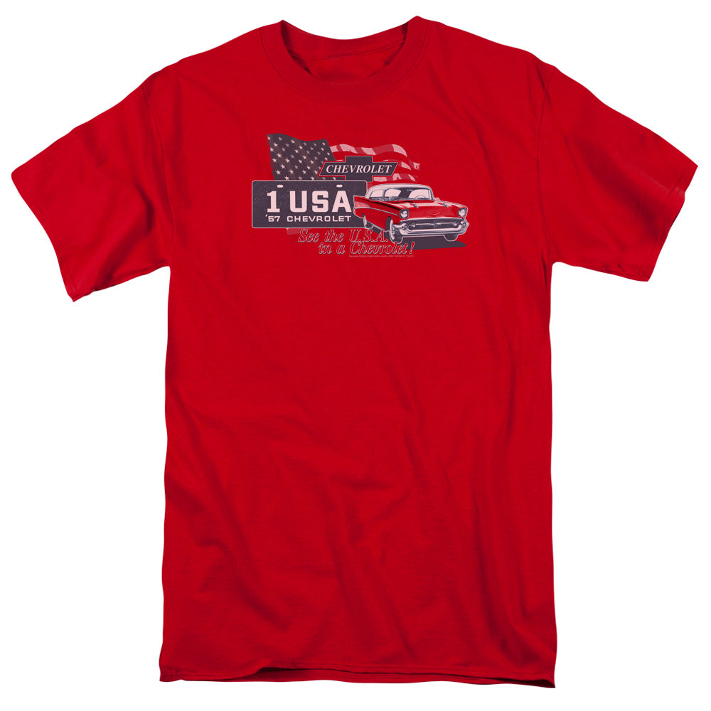 CHEVROLET Classic T-Shirt, See The Usa