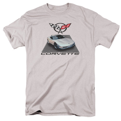 CHEVROLET Classic T-Shirt, Silver 01 Vette