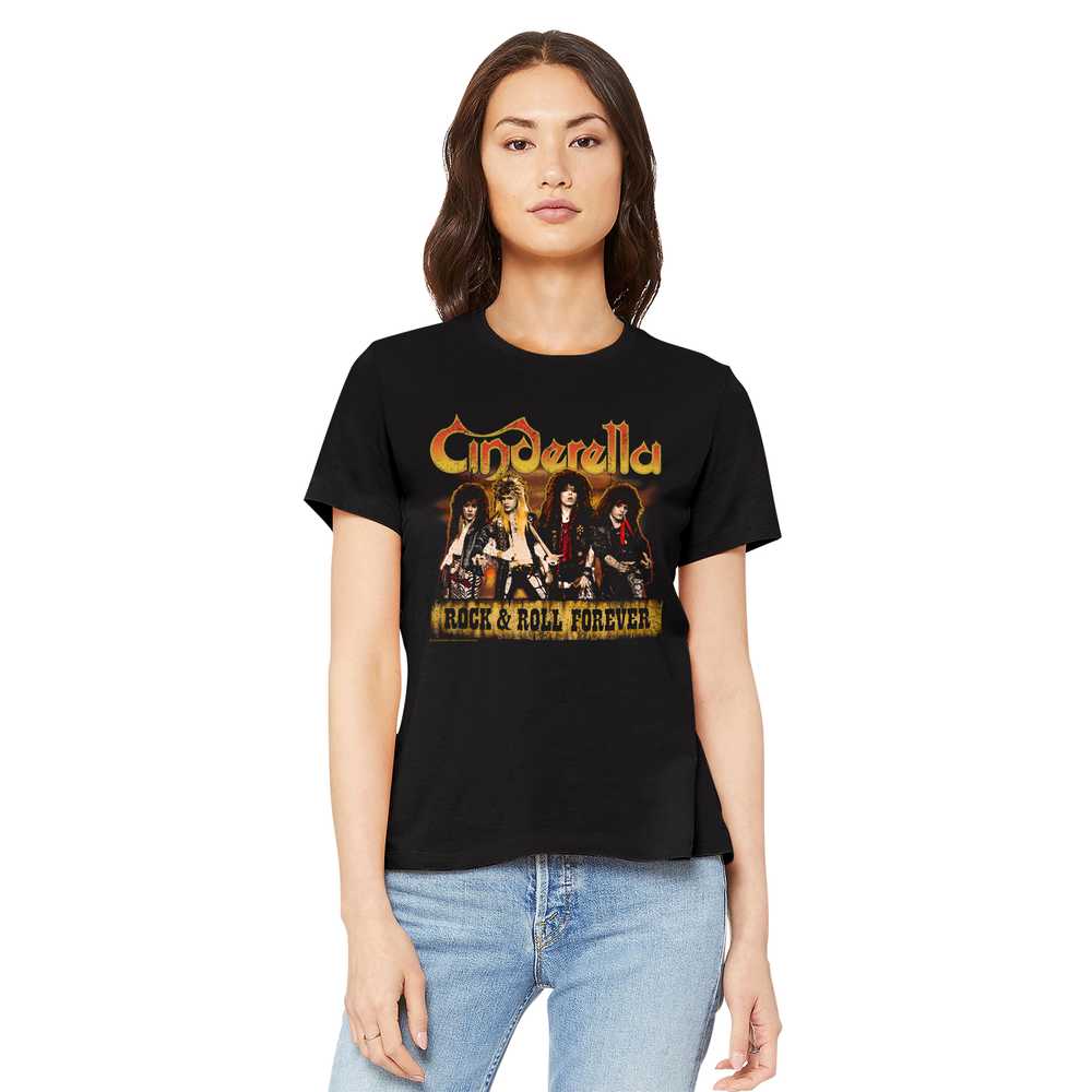 Women Exclusive CINDERELLA Eye-Catching T-Shirt, Dudes Forever