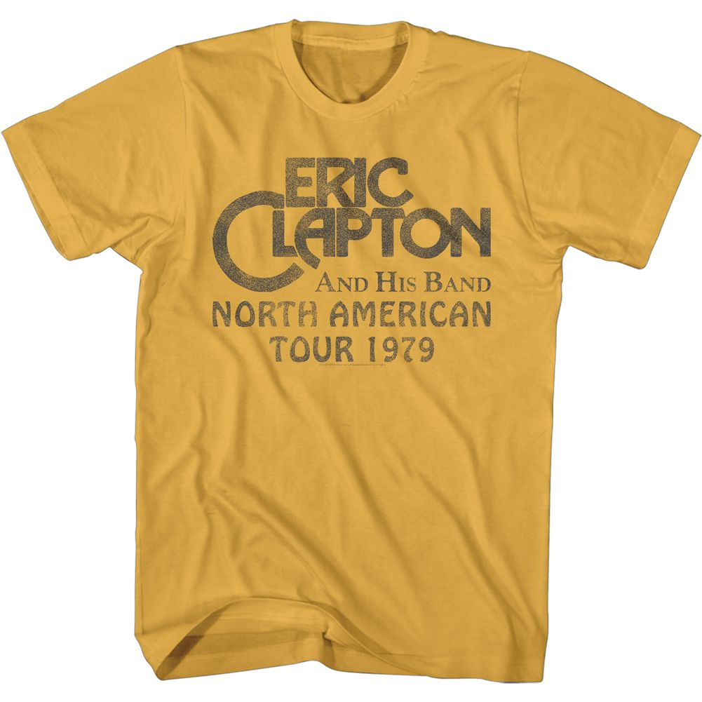 ERIC CLAPTON Eye-Catching T-Shirt, Tour 79