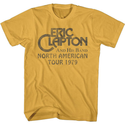 ERIC CLAPTON Eye-Catching T-Shirt, Tour 79