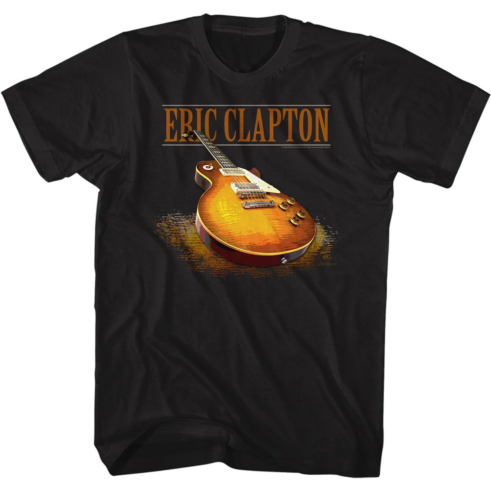 ERIC CLAPTON Eye-Catching T-Shirt, Guitar