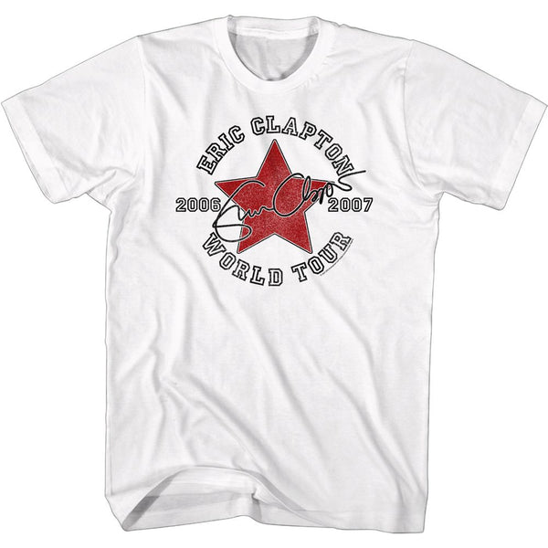 ERIC CLAPTON Eye-Catching T-Shirt, World Tour