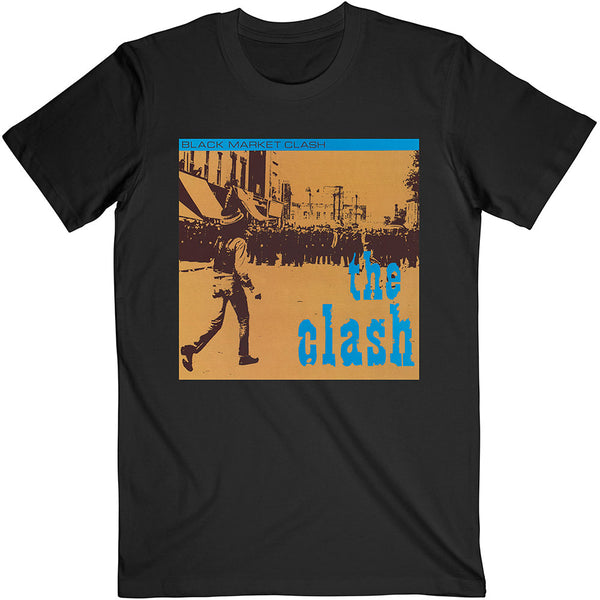 THE CLASH Attractive T-Shirt, Black Market