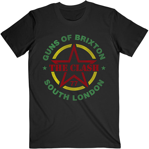 THE CLASH Attractive T-Shirt, Guns Of Brixton