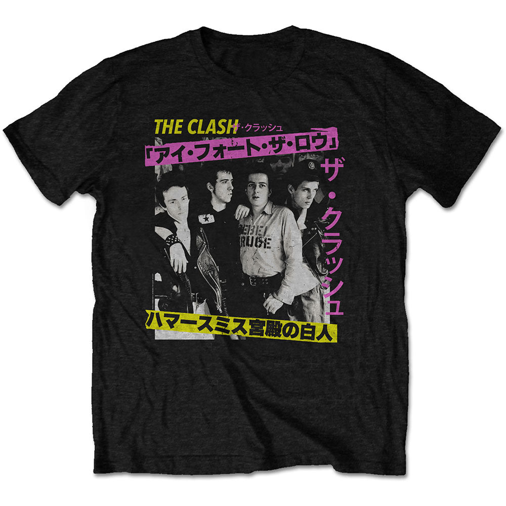 THE CLASH Attractive T-Shirt, London Calling Japan Photo