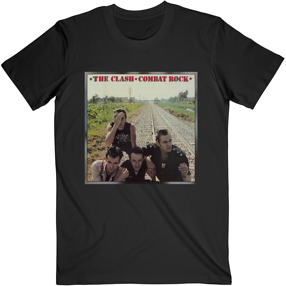 THE CLASH Attractive T-Shirt, Combat Rock