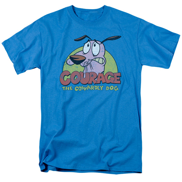 COURAGE THE COWARDLY DOG Cute T-Shirt, Colorful Courage