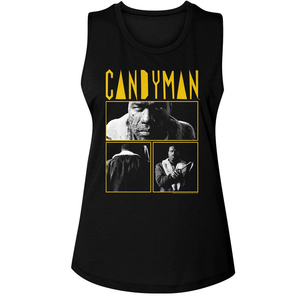 CANDYMAN Tank Top, 3 Photo And Logo