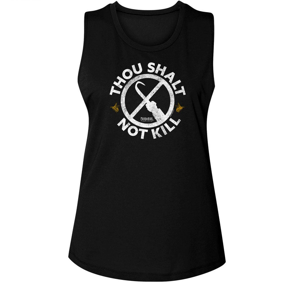 CANDYMAN Tank Top, Thou Shalt Not Kill