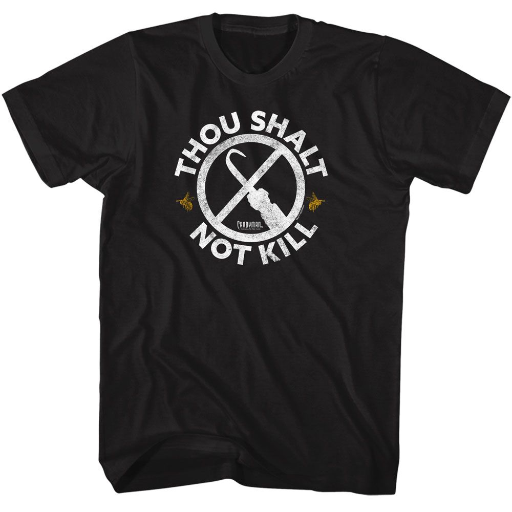 CANDYMAN Eye-Catching T-Shirt, Thou Shalt Not Kill