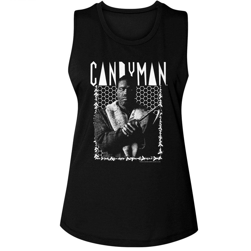 CANDYMAN Tank Top, Bee Border