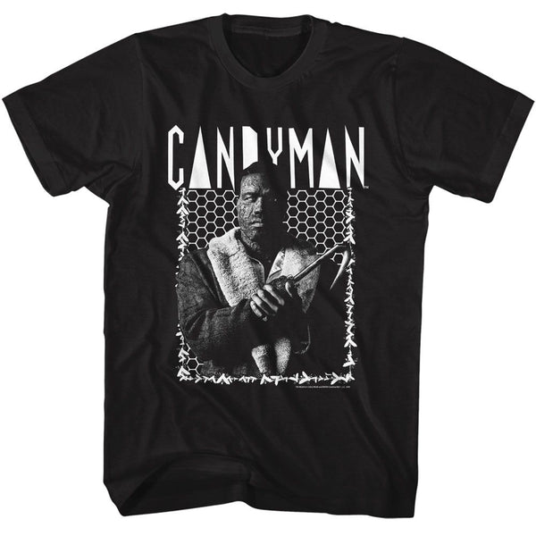 CANDYMAN Eye-Catching T-Shirt, Bee Border
