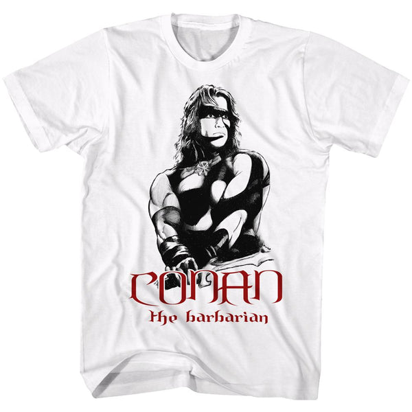 CONAN Famous T-Shirt, Conan Black And Red