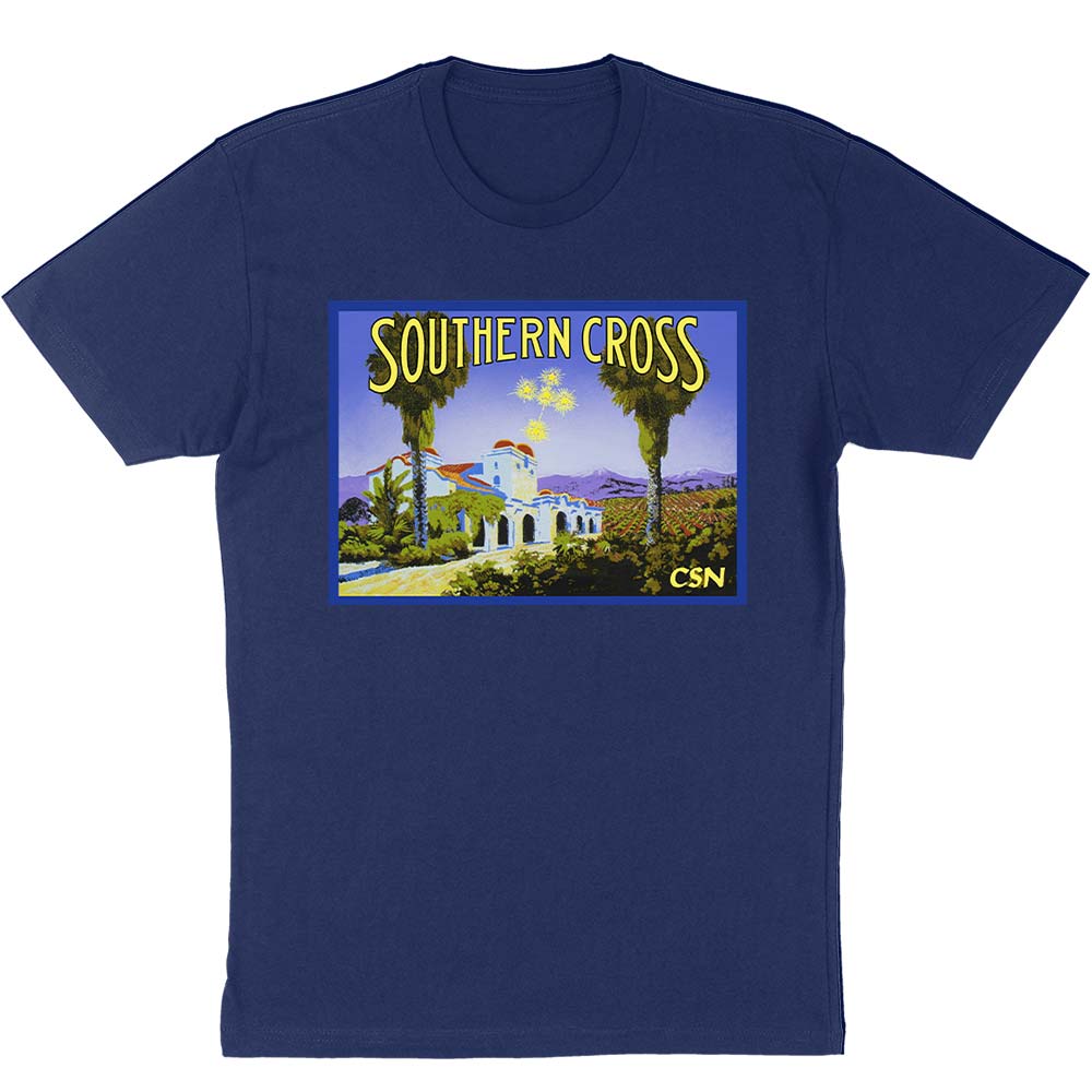 CROSBY, STILLS &amp; NASH Spectacular T-Shirt, Southern Cross