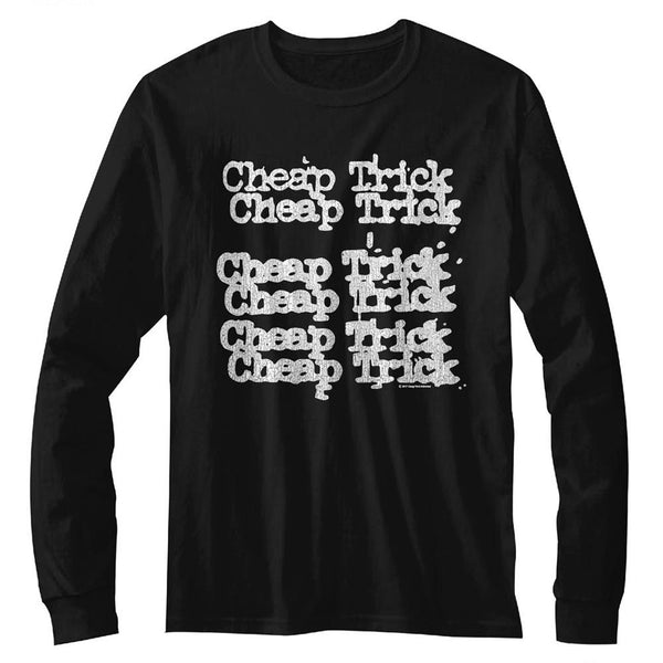 CHEAP TRICK Eye-Catching Long Sleeve T-Shirt, Repeat