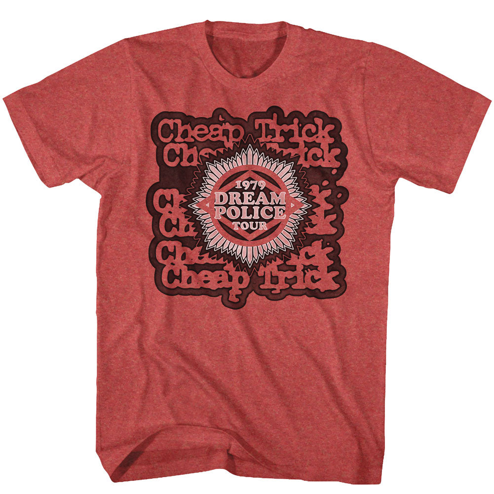 CHEAP TRICK Eye-Catching T-Shirt, Dream Police Tour