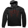 THE CULT Attractive Hoodie, Outlined Logo
