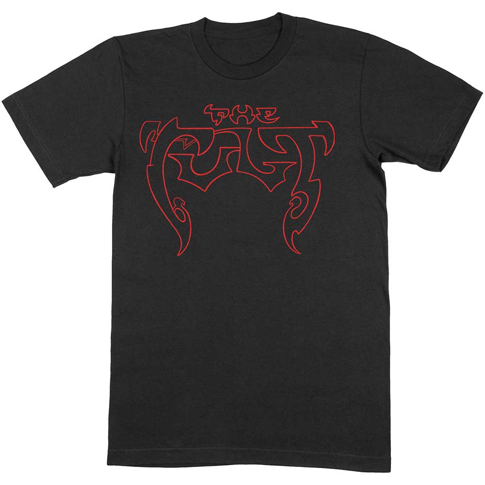 THE CULT Attractive T-Shirt, Outlined Logo