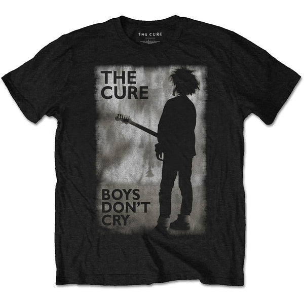 THE CURE Attractive T-Shirt, Boys Don't Cry Black & White
