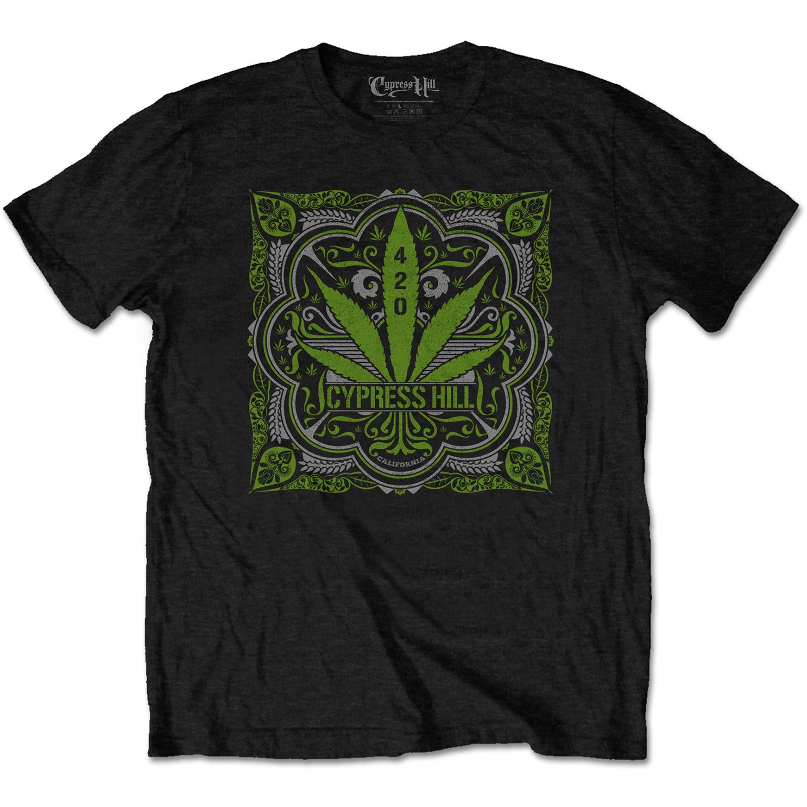 CYPRESS HILL Attractive T-Shirt, 420 Leaf