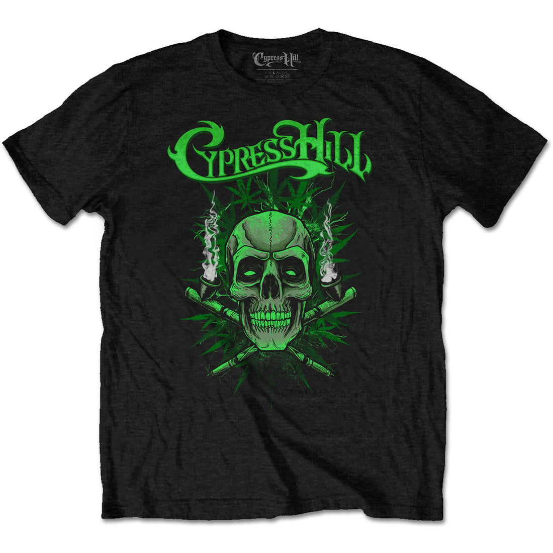 CYPRESS HILL Attractive T-Shirt, Twin Pipes