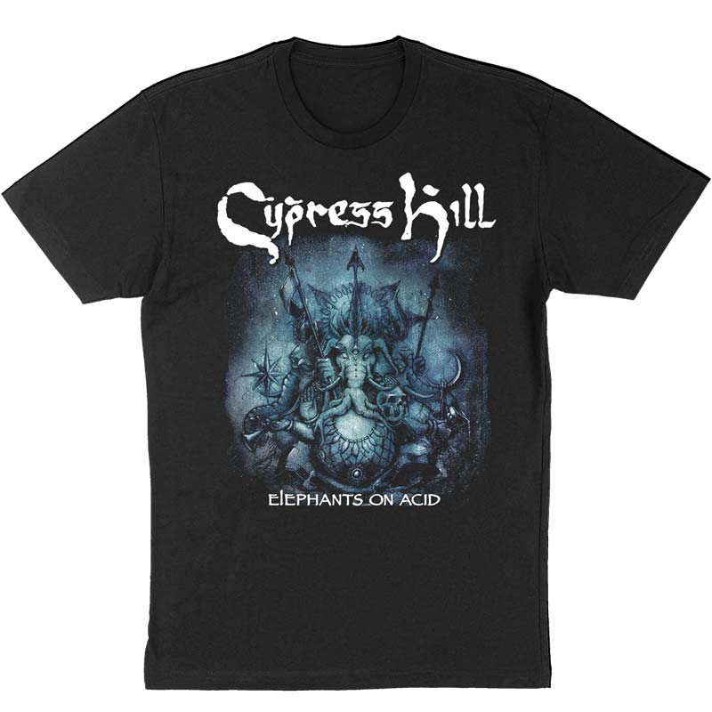 CYPRESS HILL Spectacular T-Shirt, Elephants on Acid