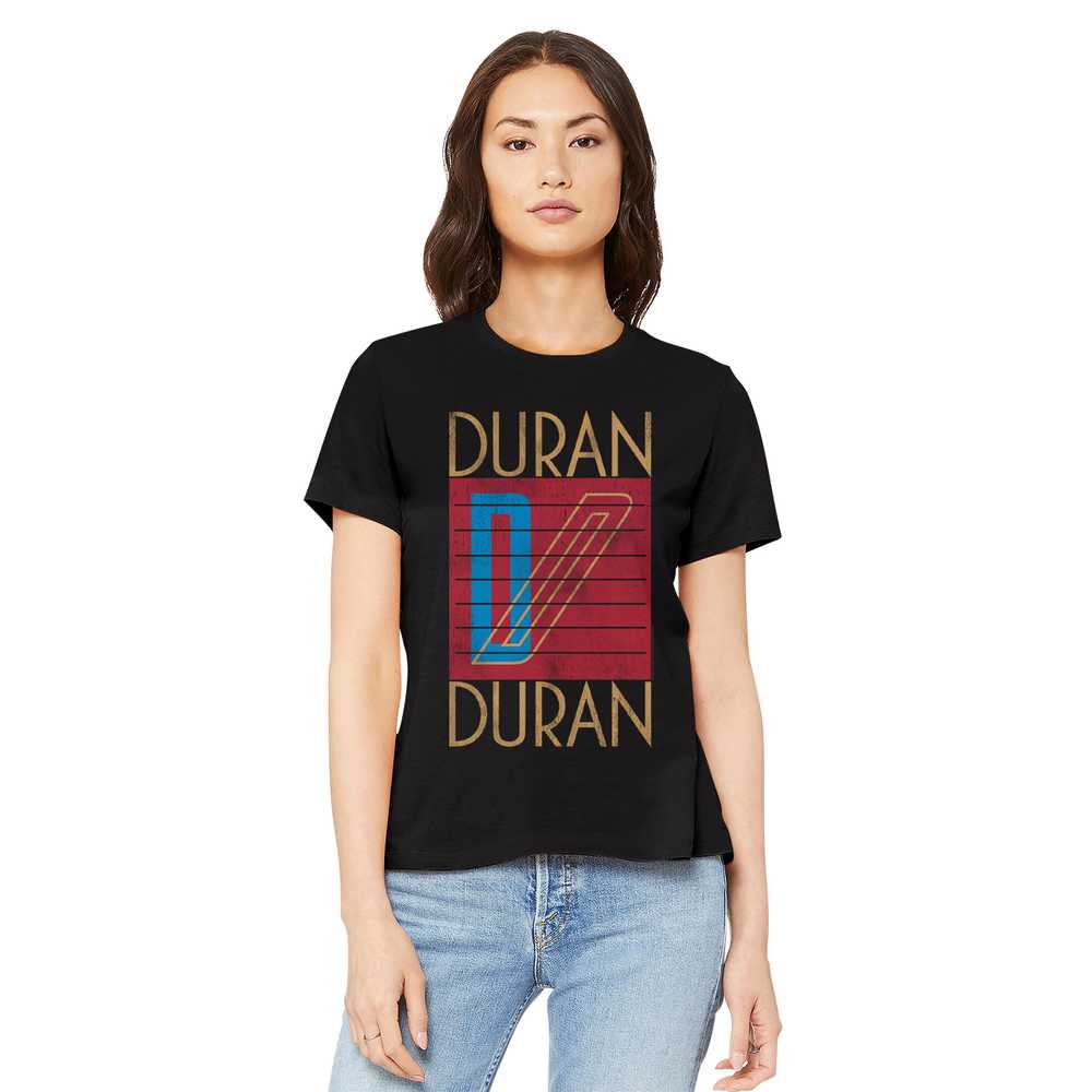 Women Exclusive DURAN DURAN Eye-Catching T-Shirt, Logo