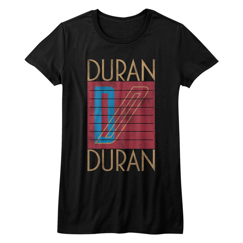 Women Exclusive DURAN DURAN Eye-Catching T-Shirt, Logo