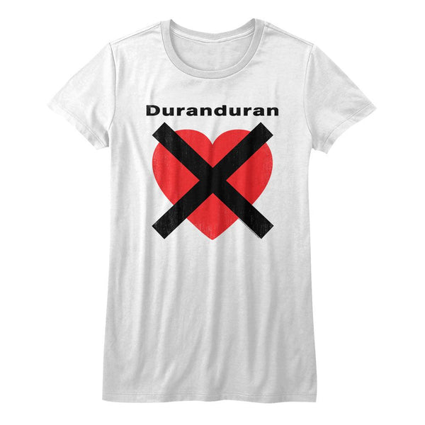 Women Exclusive DURAN DURAN Eye-Catching T-Shirt, HeartX