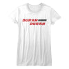 Women Exclusive DURAN DURAN Eye-Catching T-Shirt, Logo